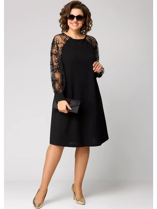 Regina | Robe midi classique pour occasions spéciales