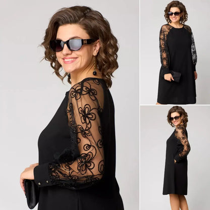 Regina | Robe midi classique pour occasions spéciales
