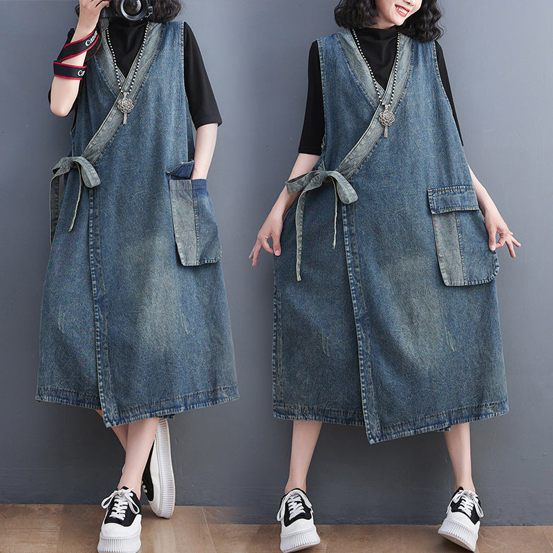 Retard™ | Robe en jean vintage