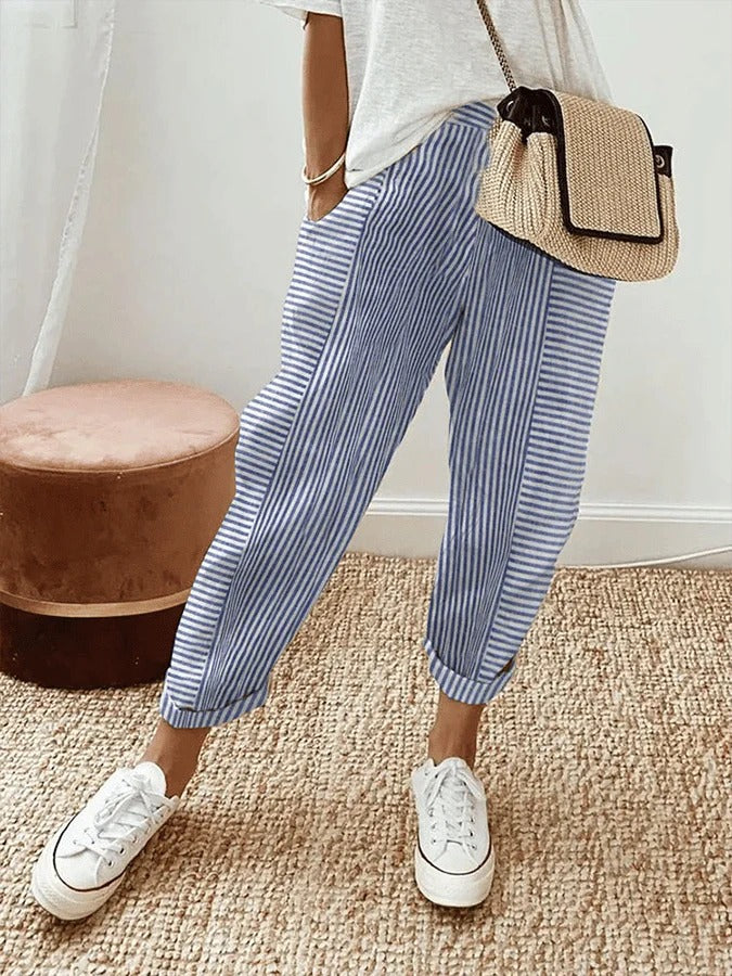 Laci / Pantalon Rayé
