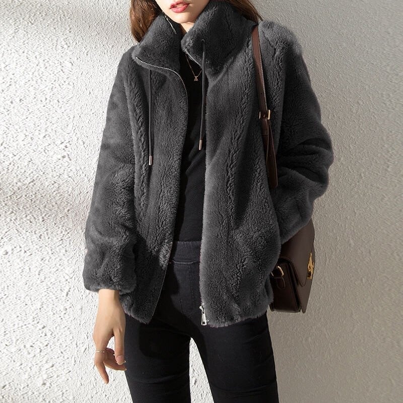 HILDEGARDE - MANTEAU POLAIRE DOUILLET STYLE URBAIN