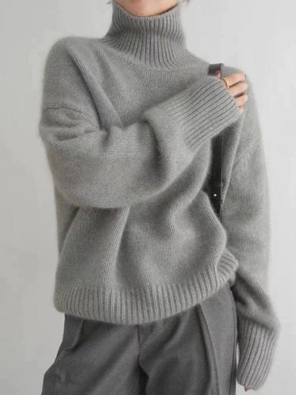 Joline® - Pull col roulé en cachemire