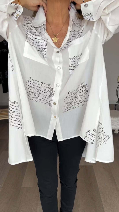 Callista™ - Chemise manuscrite