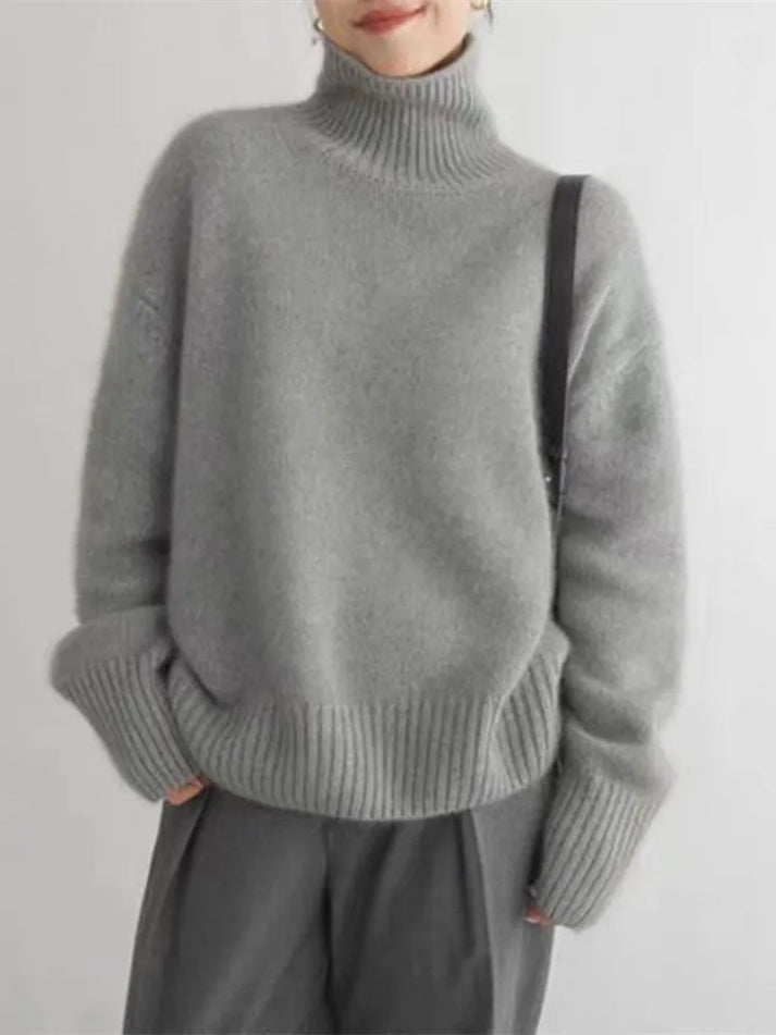 Joline® - Pull col roulé en cachemire