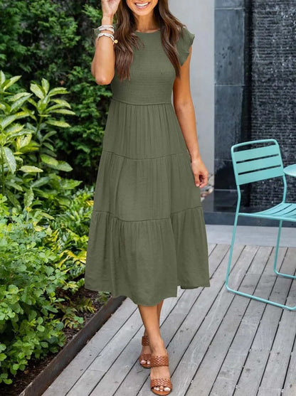 Amalia™ | Robe sophistiquée qui couvre le ventre