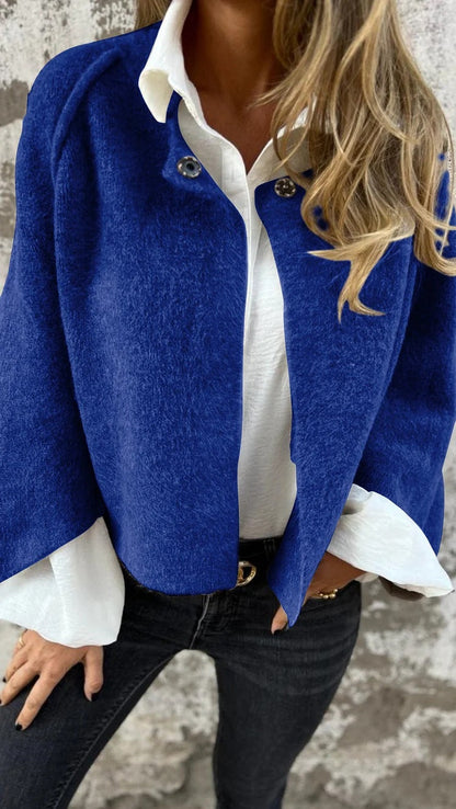 Élin™ | Manteau court à manches évasées