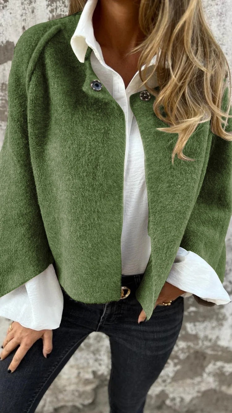 Élin™ | Manteau court à manches évasées