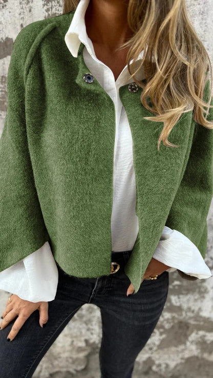 Élin™ | Manteau court à manches évasées