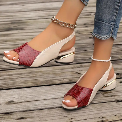 Sylvie / Sandales en Cuir