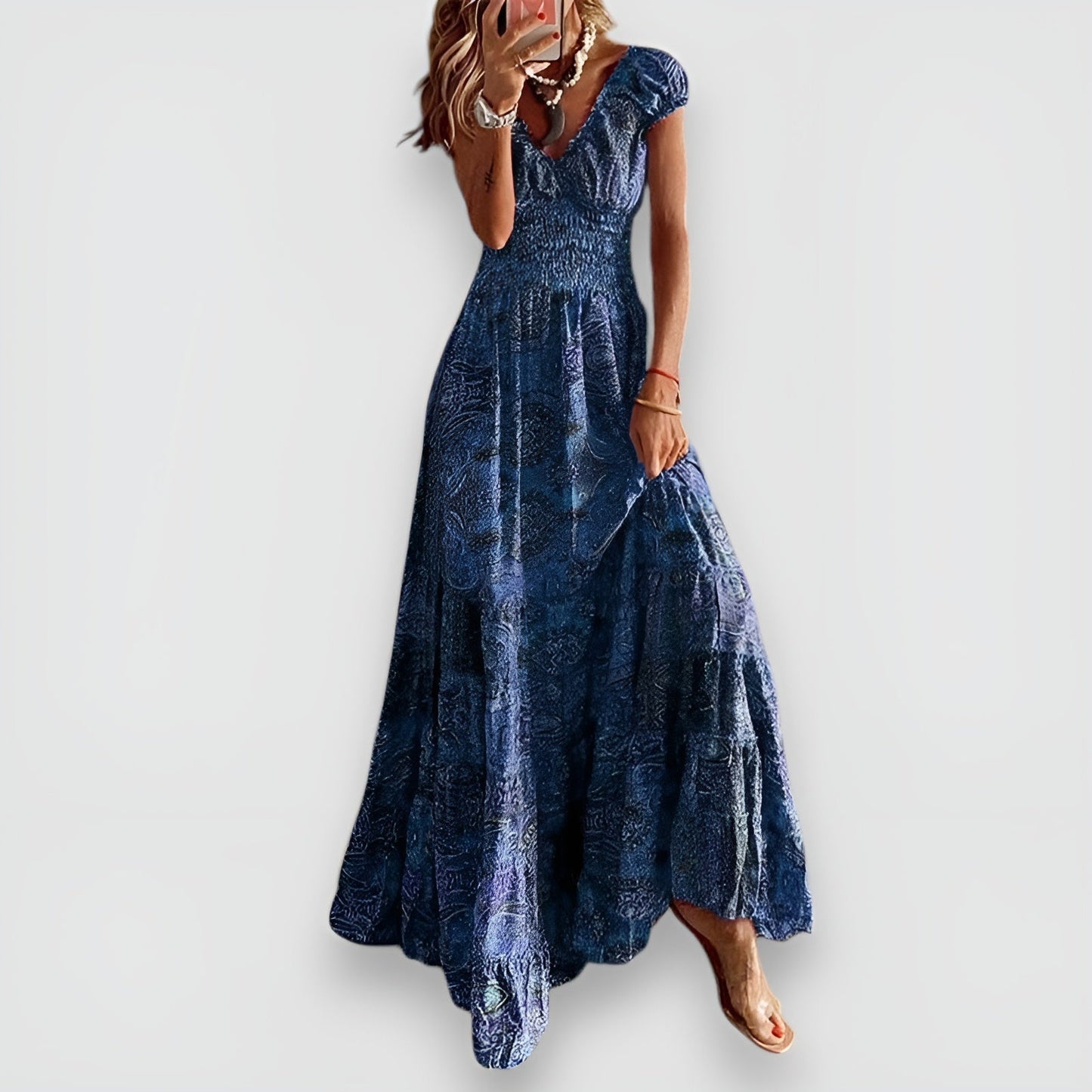 Rosé | Robe longue
