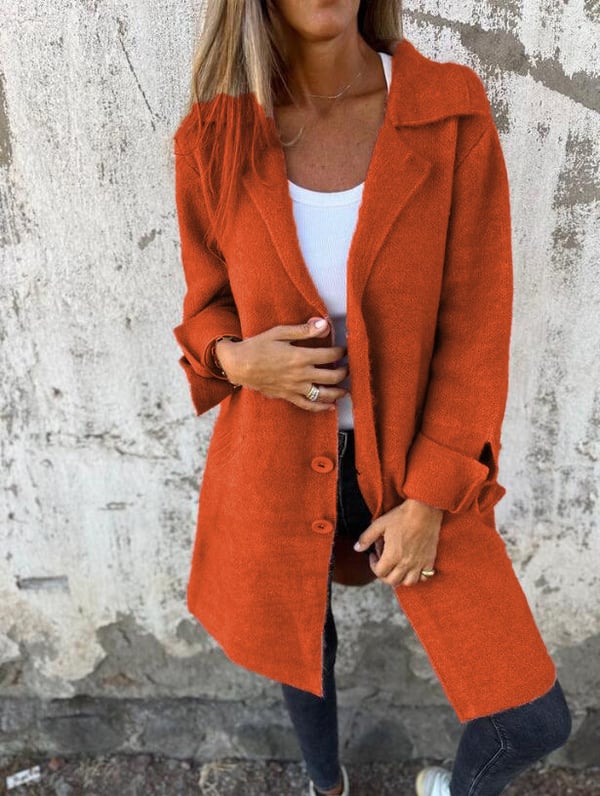 ANGE - ÉLÉGANTE MANTEAU EN LAINE