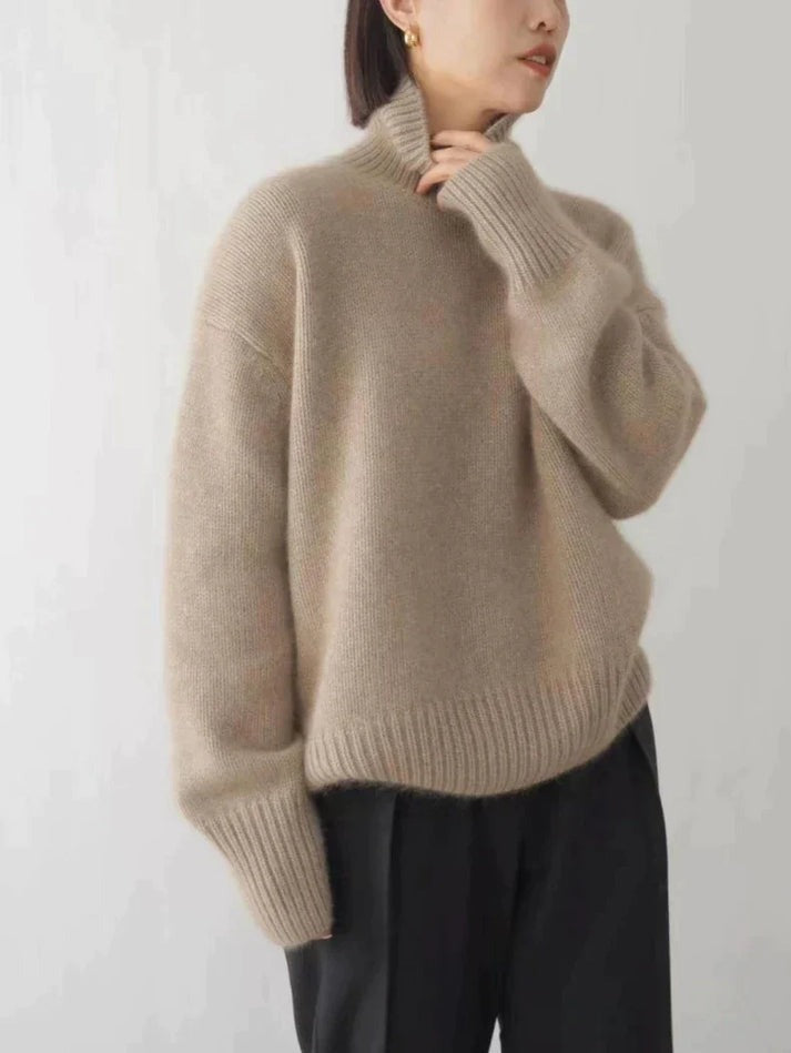 Joline® - Pull col roulé en cachemire