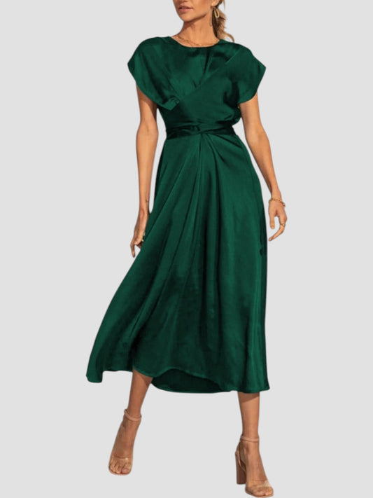 Claire | Robe mi-longue élégante