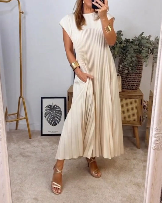 Robe plissée sans manches Amada™