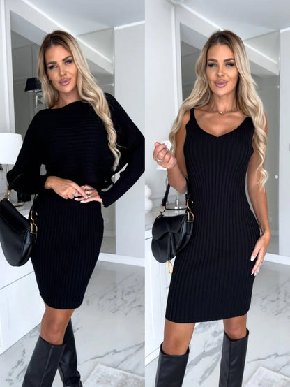 Lene™ - Robe sans manches avec pull gratuit