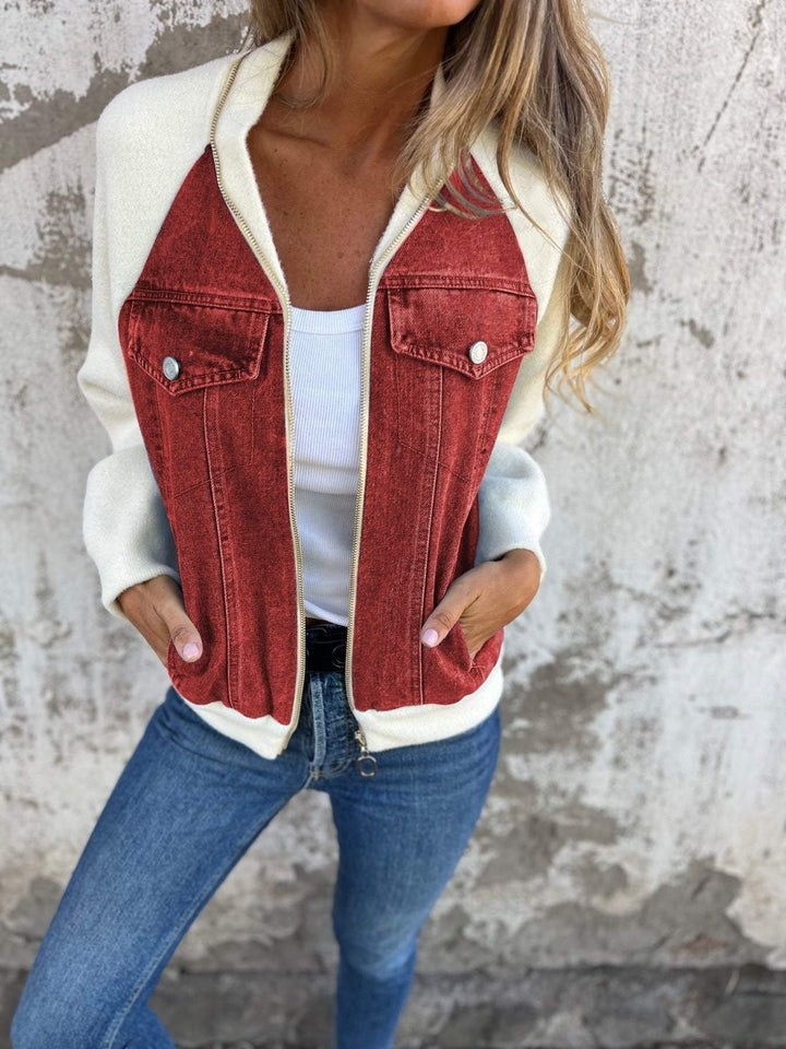 Estelle™ - Veste en jean moderne