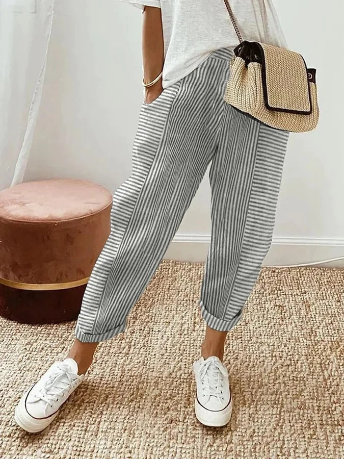 Laci / Pantalon Rayé