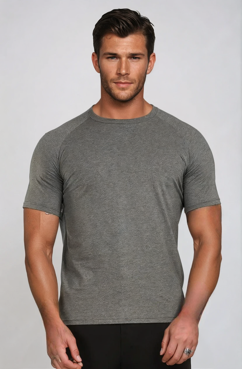 LE T-SHIRT BASIQUE MUSCLE