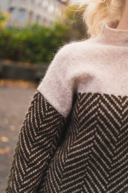 Daniella™ - Pull à col roulé en coton