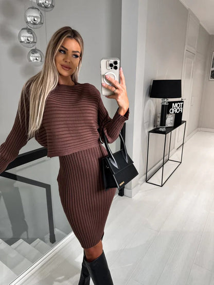 Lene™ - Robe sans manches avec pull gratuit