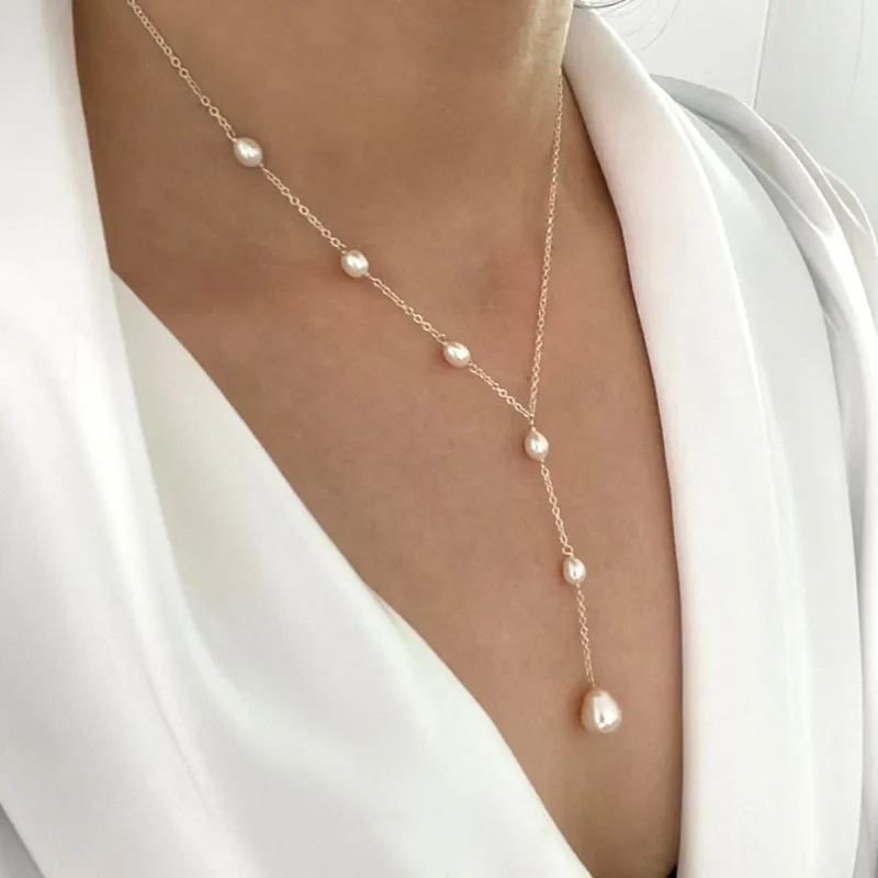 Collier de perles vintage Claire