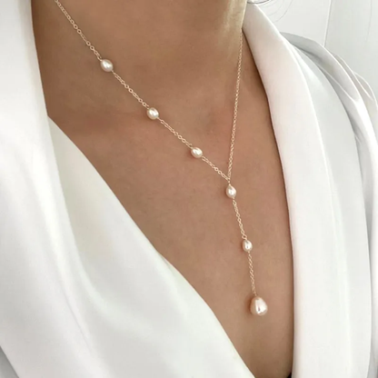 Collier de perles vintage Claire