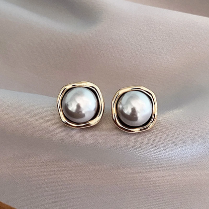 Boucles d'oreilles en perles élégantes vintage Kassandra