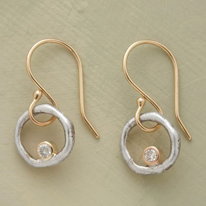 Boucles d'oreilles Laura Vintage en zircone