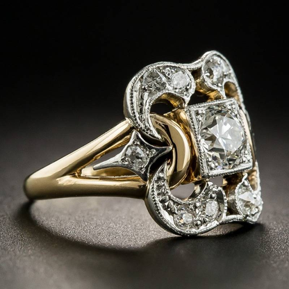 Bague classique en zircone Rita