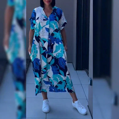Lorena – Robe fleurie élégante pour un look romantique et raffiné