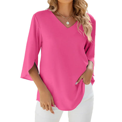 HOW - Blouse col V