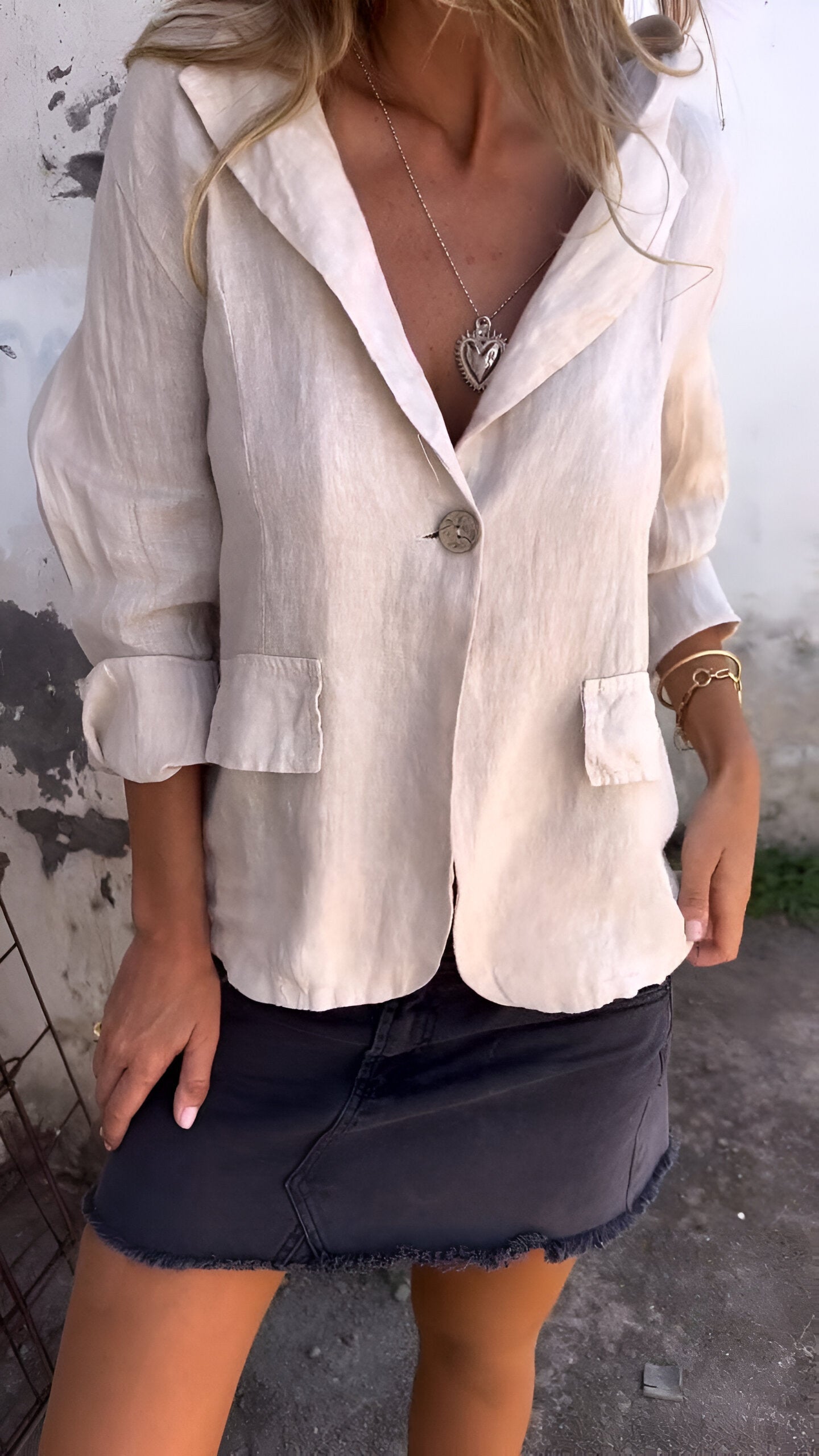 Ellie™ - Blazer minimaliste