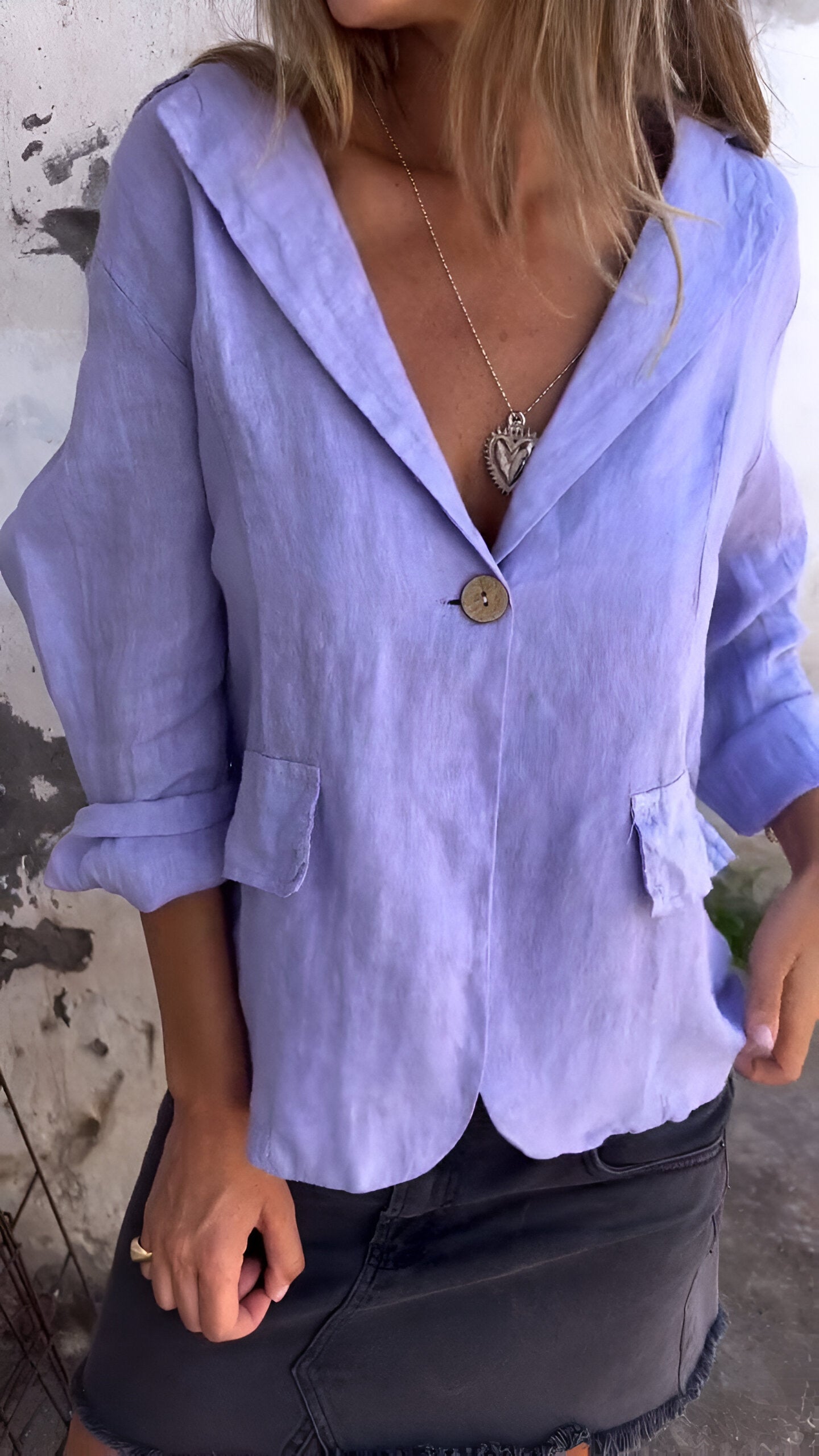 Ellie™ - Blazer minimaliste
