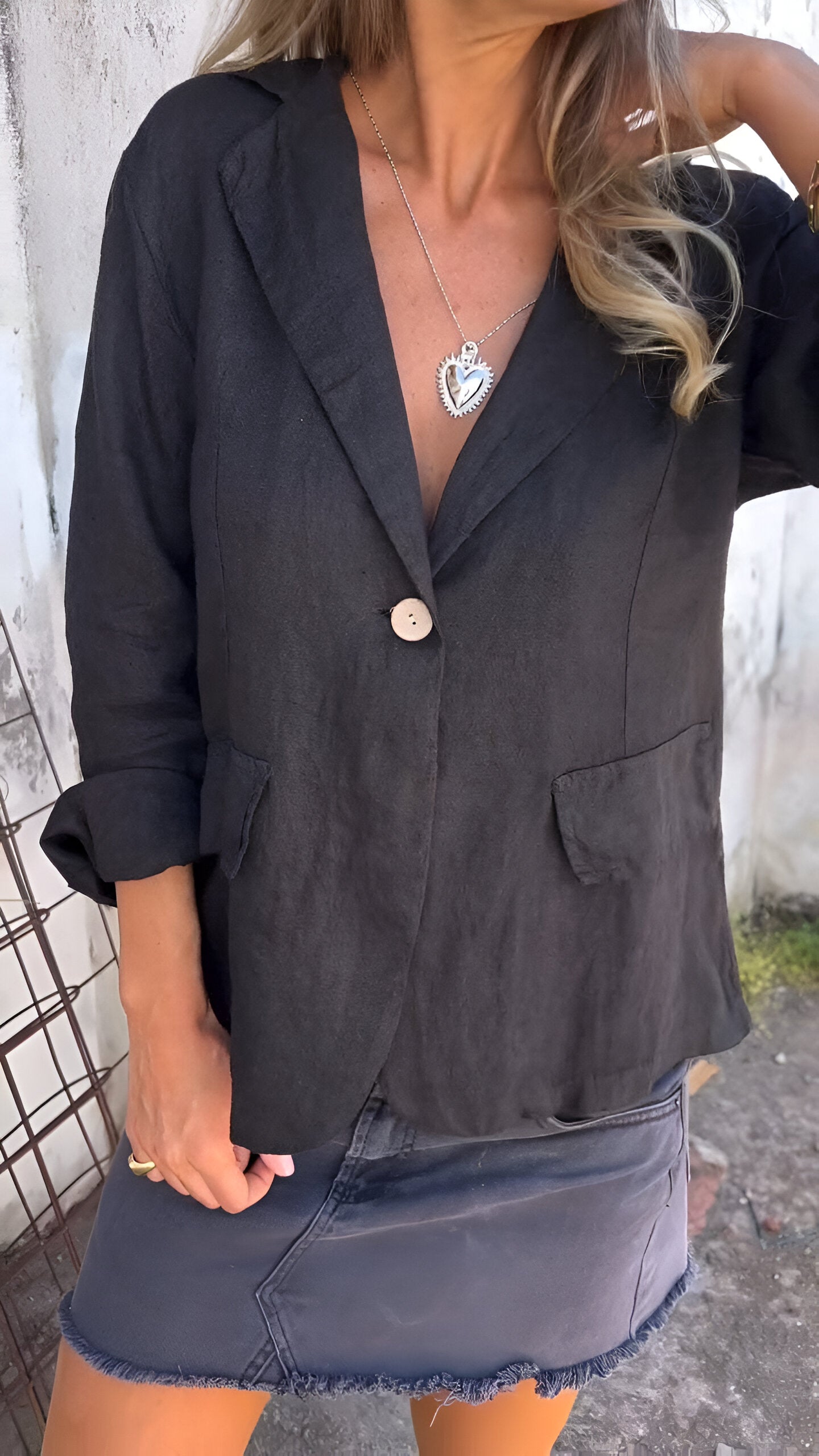 Ellie™ - Blazer minimaliste