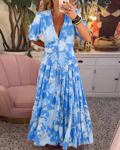 Sicile — Robe d’été fluide et élégante