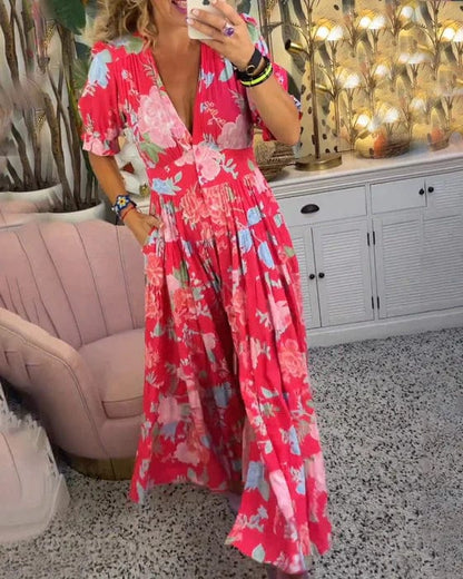 Sicile — Robe d’été fluide et élégante