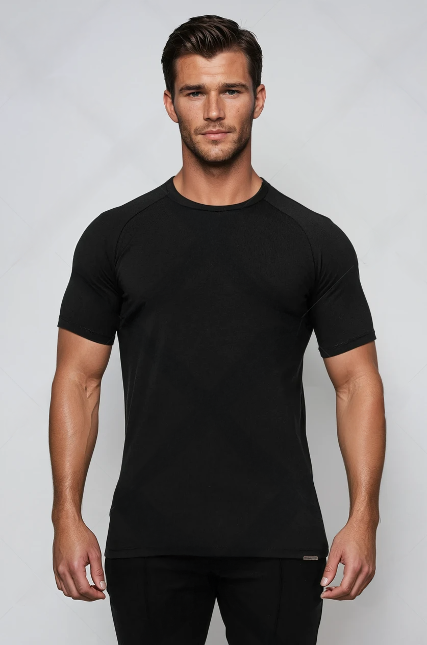 LE T-SHIRT BASIQUE MUSCLE