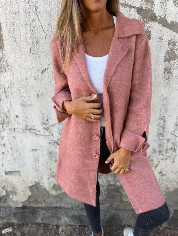 Léne™ | Veste mi-longue à revers