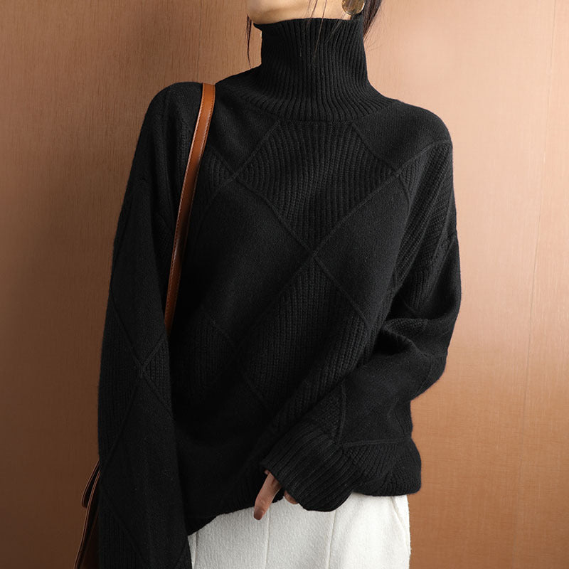 Gaïa | Pull col roulé confortable