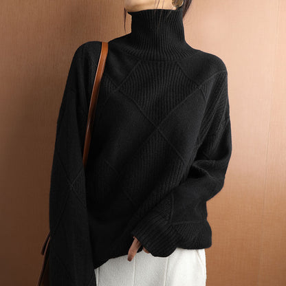 Gaïa | Pull col roulé confortable