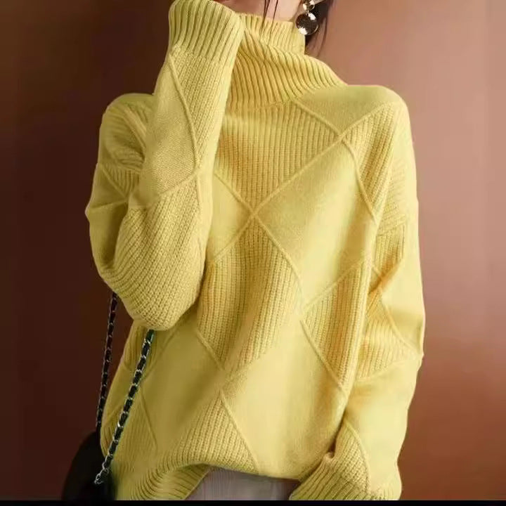 Gaïa | Pull col roulé confortable
