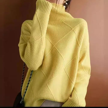 Gaïa | Pull col roulé confortable