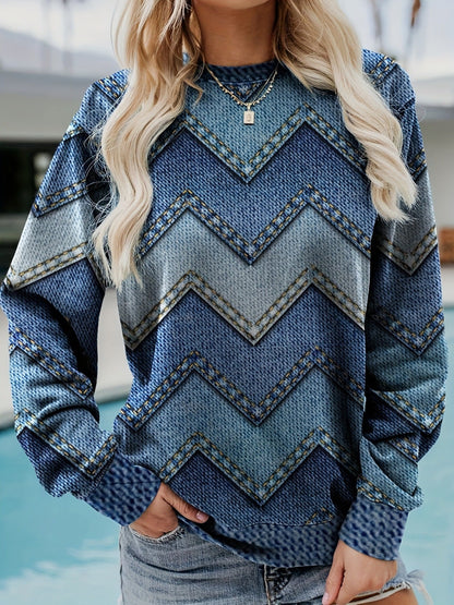 Tilde™ | Sweat géométrique