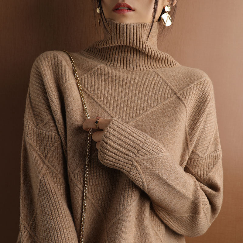 Gaïa | Pull col roulé confortable
