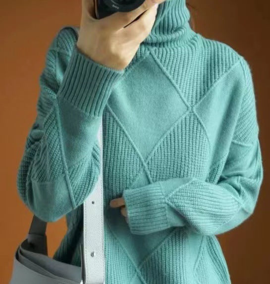 Gaïa | Pull col roulé confortable