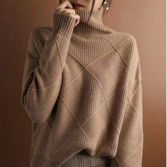 Gaïa | Pull col roulé confortable
