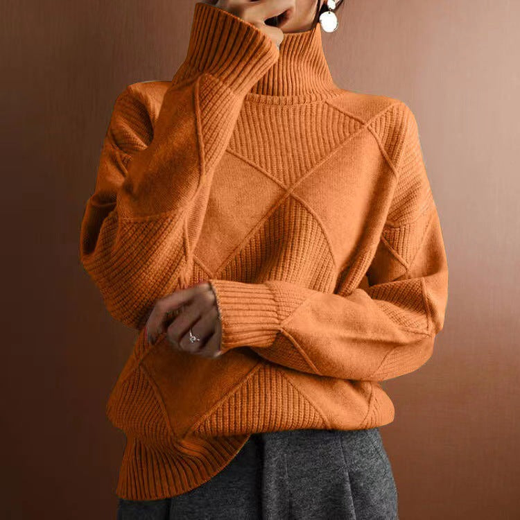 Gaïa | Pull col roulé confortable