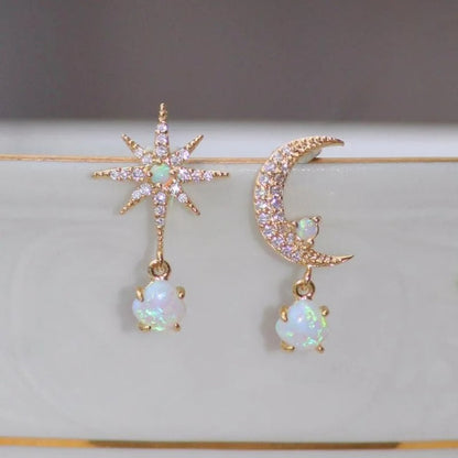 Boucles d'oreilles classiques en nacre Sterre