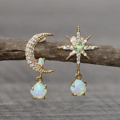 Boucles d'oreilles classiques en nacre Sterre