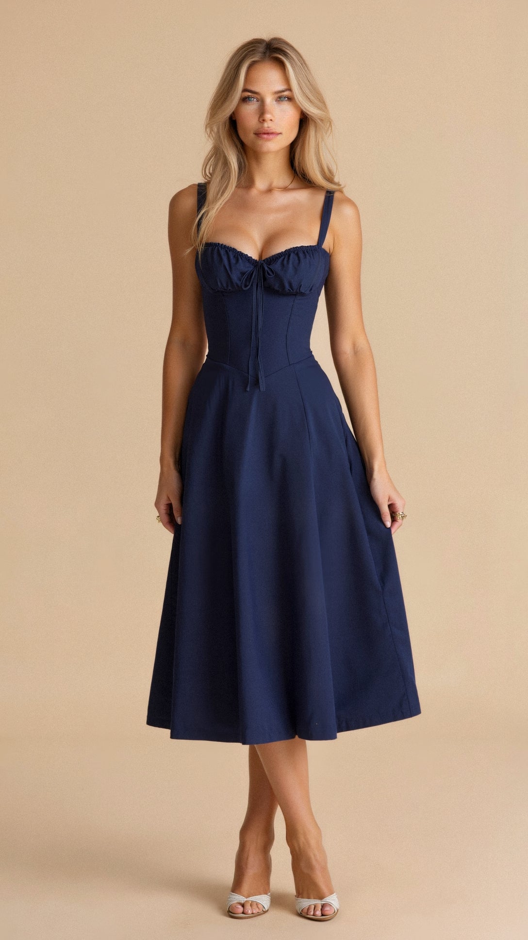 Ilona - Robe taille haute